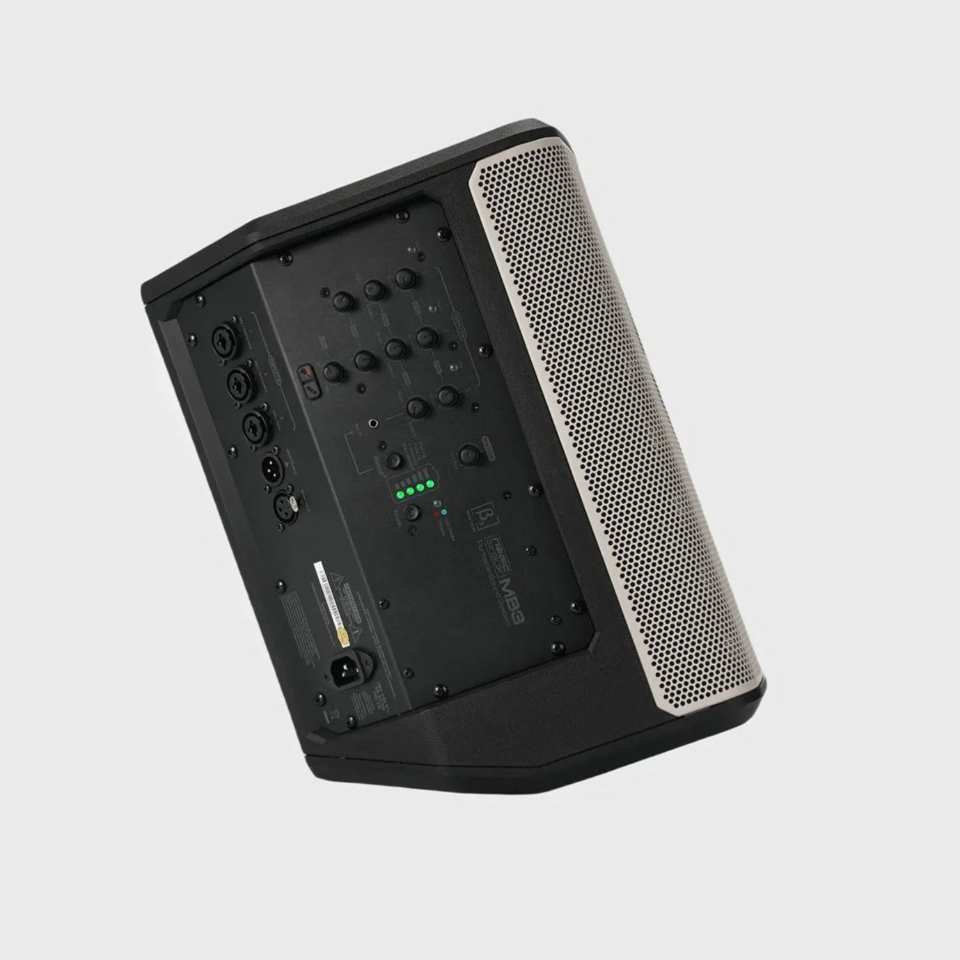 Betathree MB3 side view, full-range speaker right