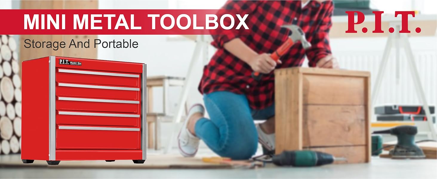 P.I.T. MINI METAL TOOL BOX