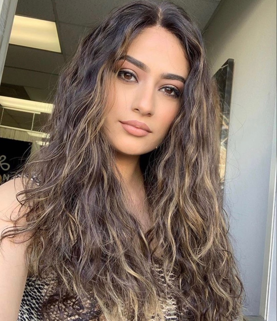 Long Beautiful balayage culr wave Glueless Human Hair 13*6 Lace Front Wig for Women 