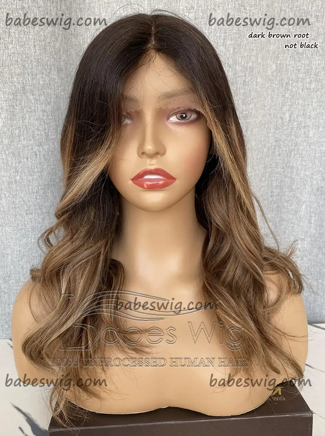 Balayage Best Human Hair Lace Front Wigs For White Women 
