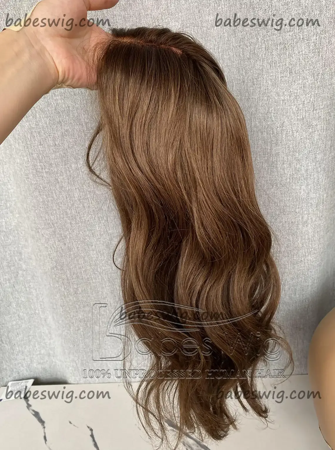 Chocolate Brown Front Lace Wig Best Real Hair Lace Front Human Hair Wigs for Women