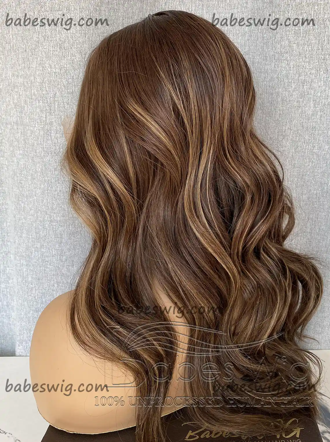  Balayage Color Wavy Glueless Best Real Human Hair Silk Top Lace Front Wigs For White Women