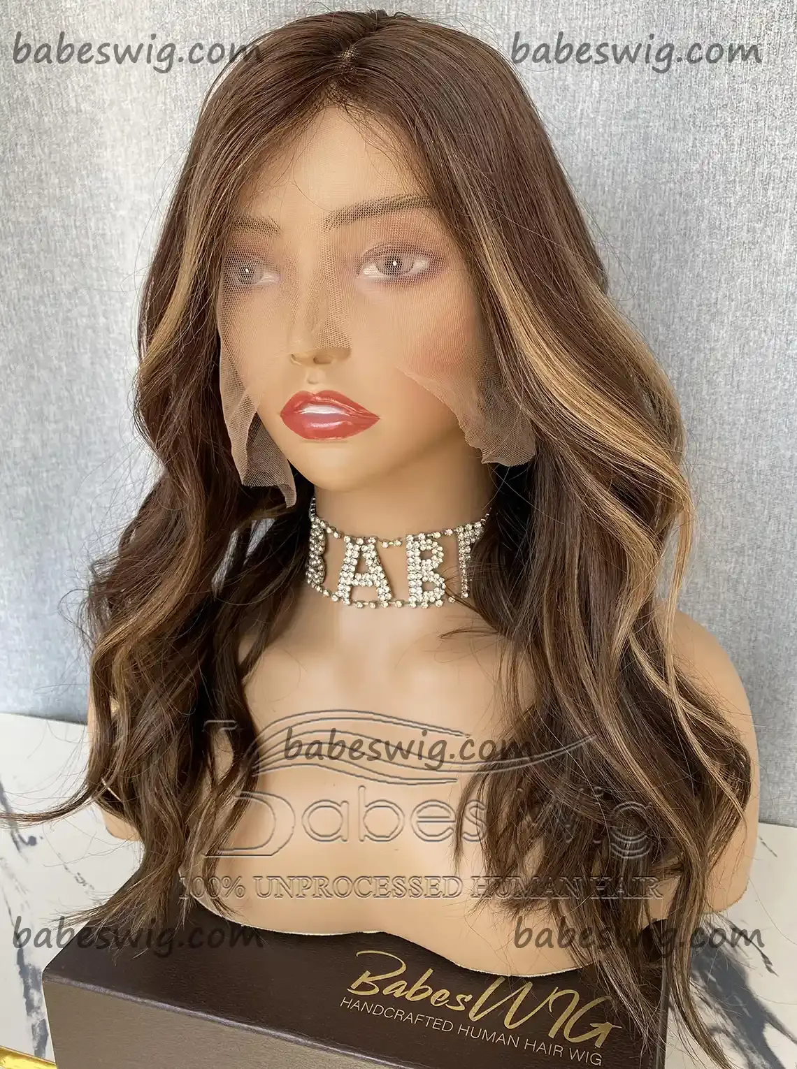  Balayage Color Wavy Glueless Best Real Human Hair Silk Top Lace Front Wigs For White Women