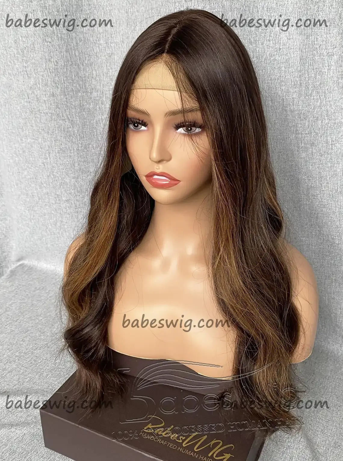 Best Human Hair Silk Base Lace Wigs Highlights Silk Top Lace Front Human Hair Wigs online store