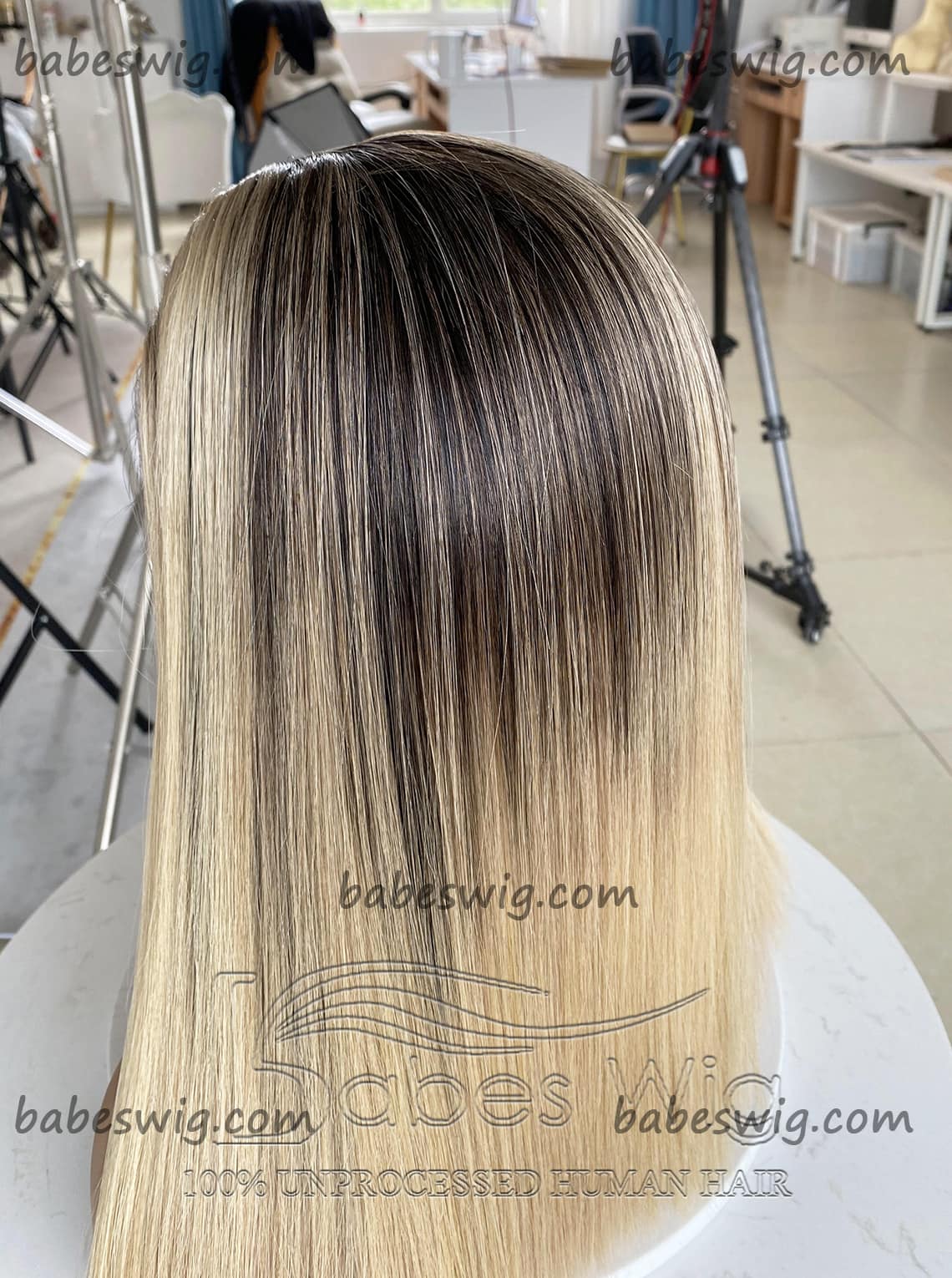 Short Cut Bob Wig 100% Vrigin Human Hair Lace Front Wigs Straight Bob Lace Ffront Human Hair Wig for Women-BabesWIG