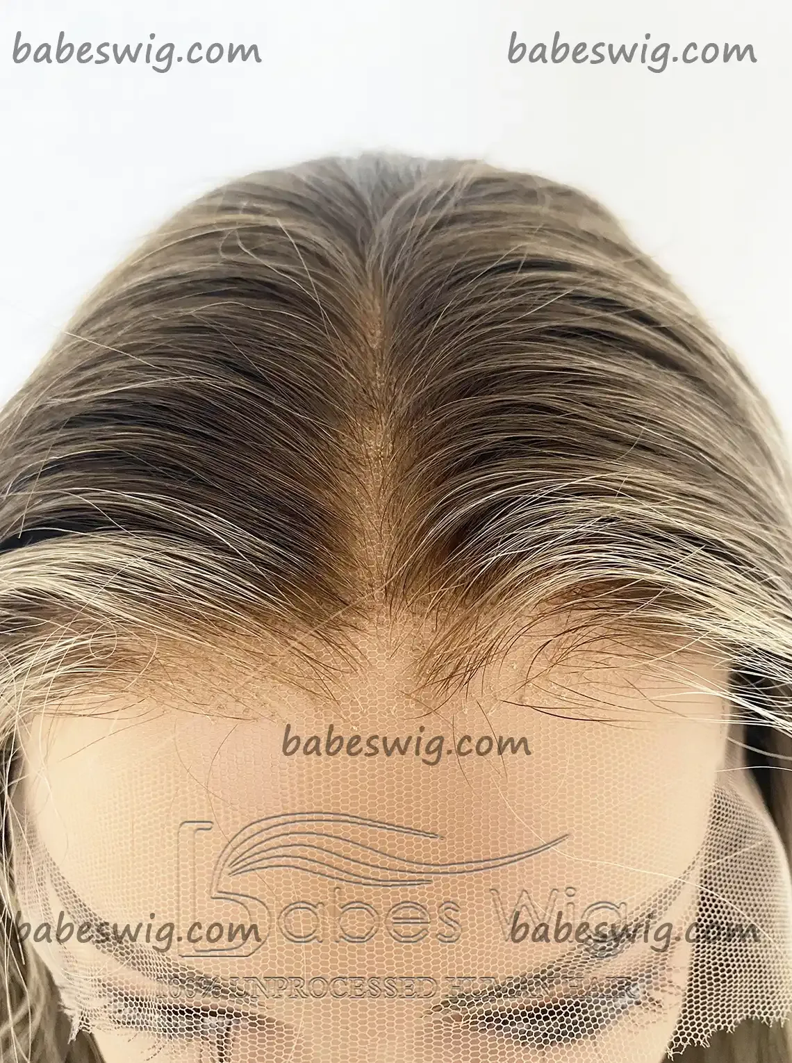 Luxury Wig Human Hair Wigs With Balayage Wavy Lace Front Human Hair Wigs for Women Bleaches Knots Best Quality Lace Wigs-BabesWIG
