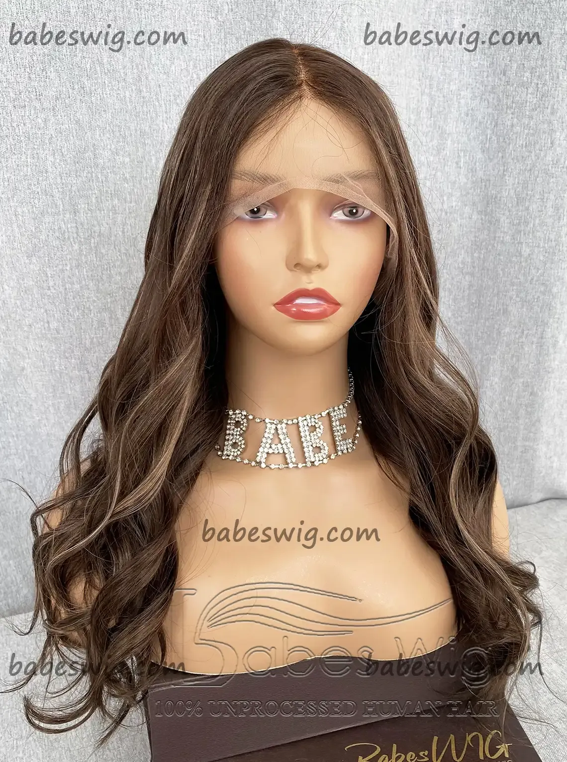  100% Human Hair Silk Base Lace Wig Ash Blonde Balayage Silk Top Human Hair Lace Front Wigs