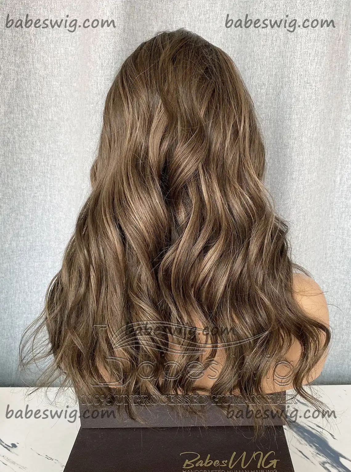 Balayage Wavy Glueless Best 100% Real Human Hair 13x6 Lace Front Human Hair Wigs on Sale