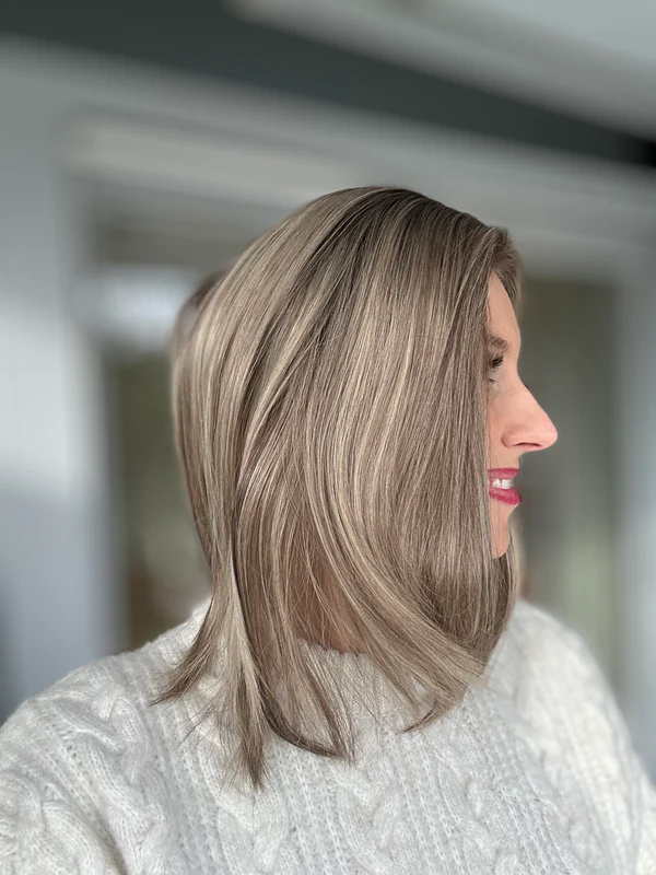 Short Cut Bob Topper  9” X 9” Silk Top Human Hair Topper hairpieces