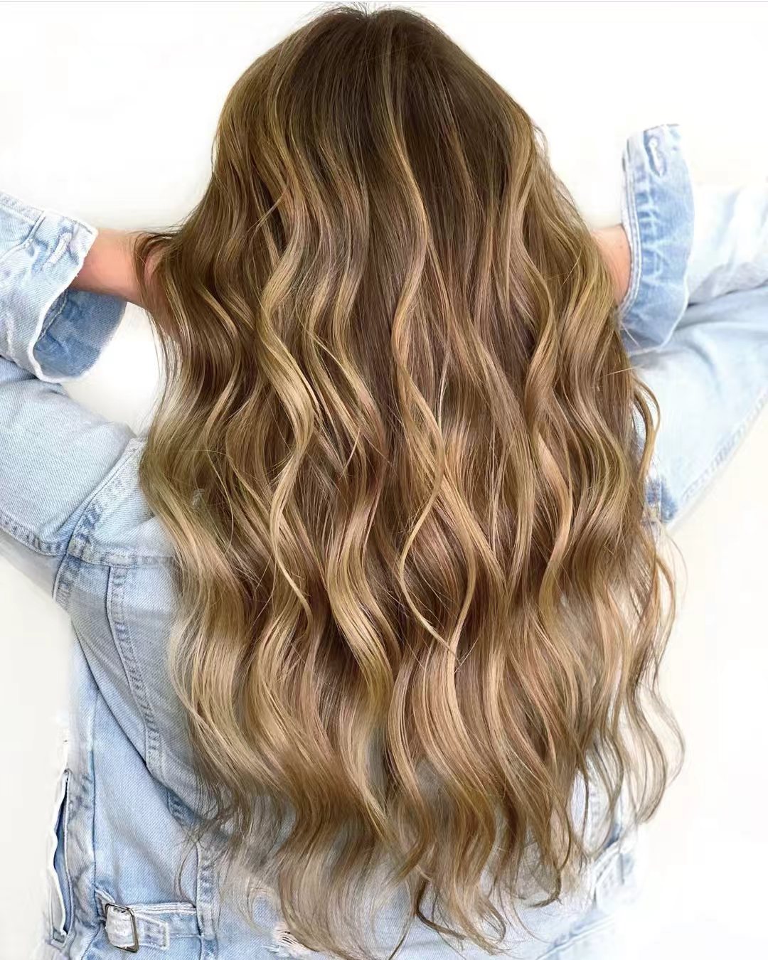  Lace Front Wigs Balayage Color Wavy Lace Top Wig For Women With Natural HairLine Glueless Wigs