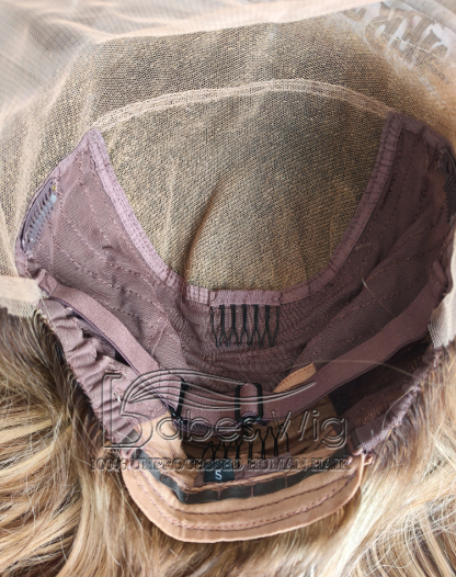 European hair Luxury Wig 13*6 Lace Front Wigs Balayage Wavy Best Virgin human hair wigs for White Women