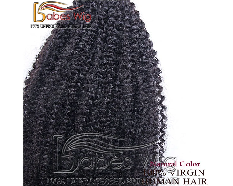 100% human hair braiding hair afro kinky curly bulk hair for braiding