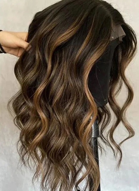 Custom 5*6 double-drawn Human hair Topper -BabesWIG