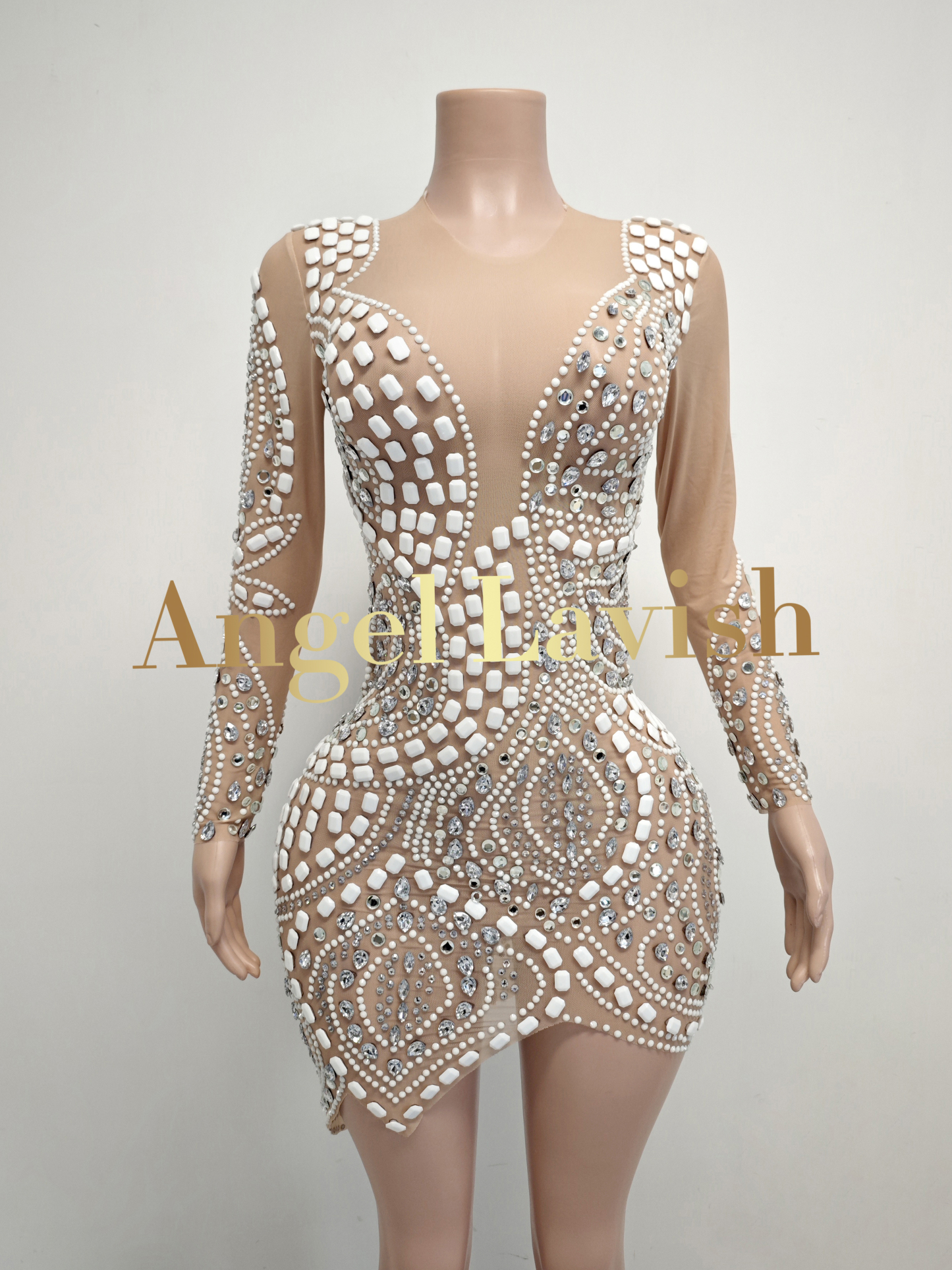 Nude Mini Dress FX220404