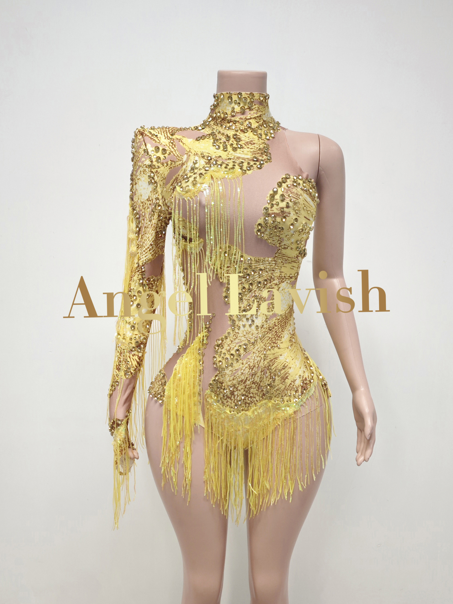 Gold Jumpsuit FX241044