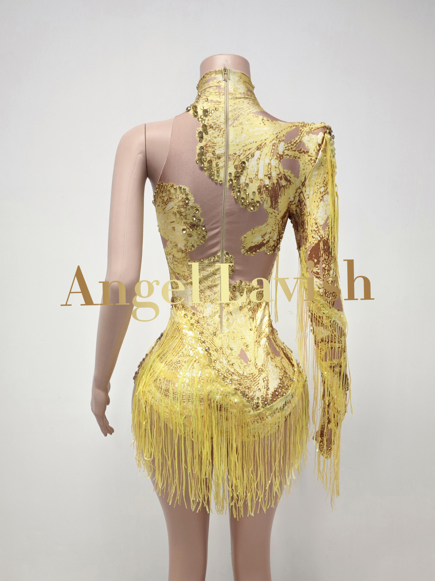 Gold Jumpsuit FX241044