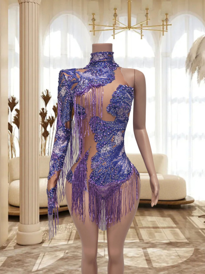 Purple Jumpsuit FX241044