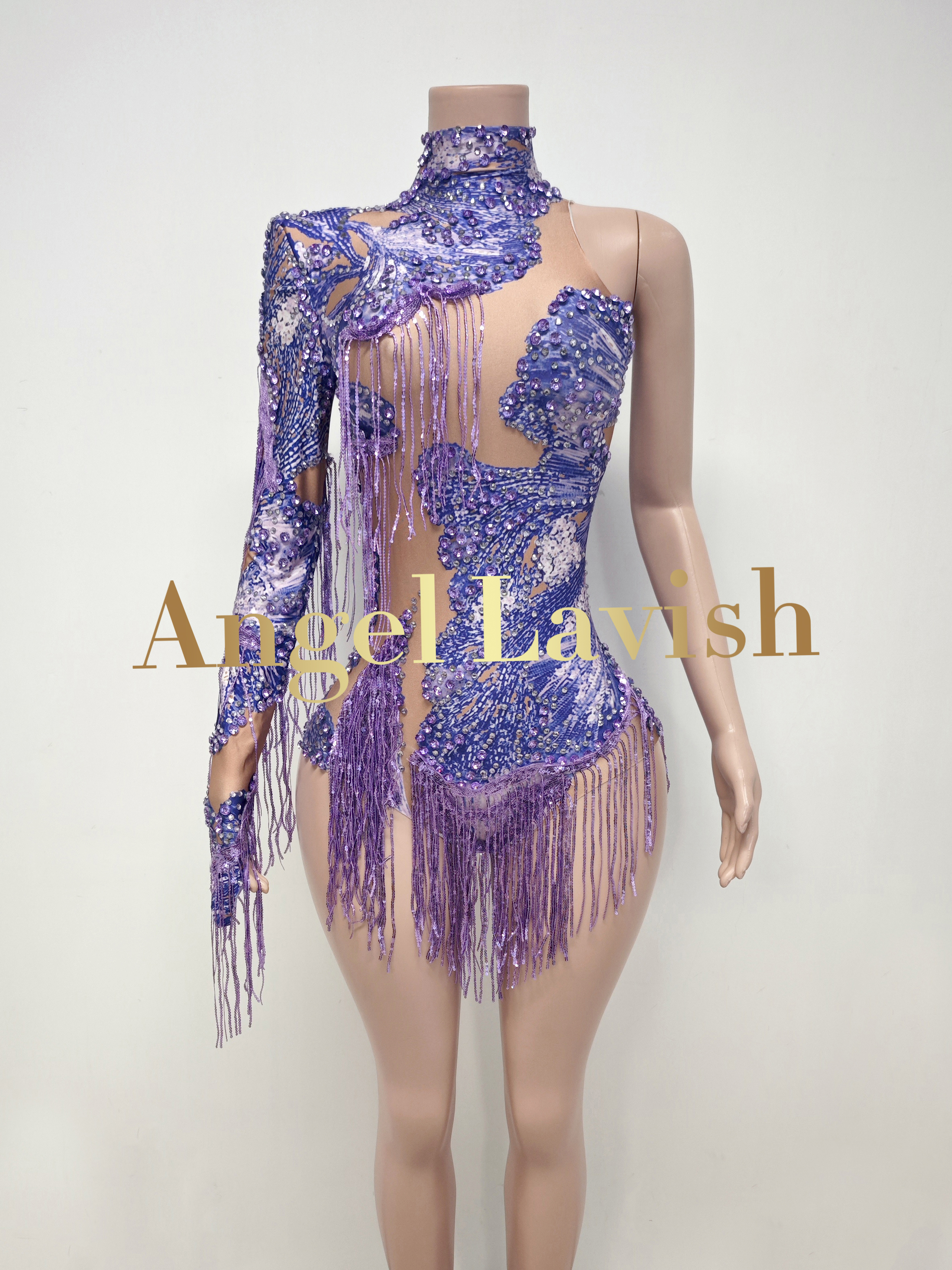 Purple Jumpsuit FX241044