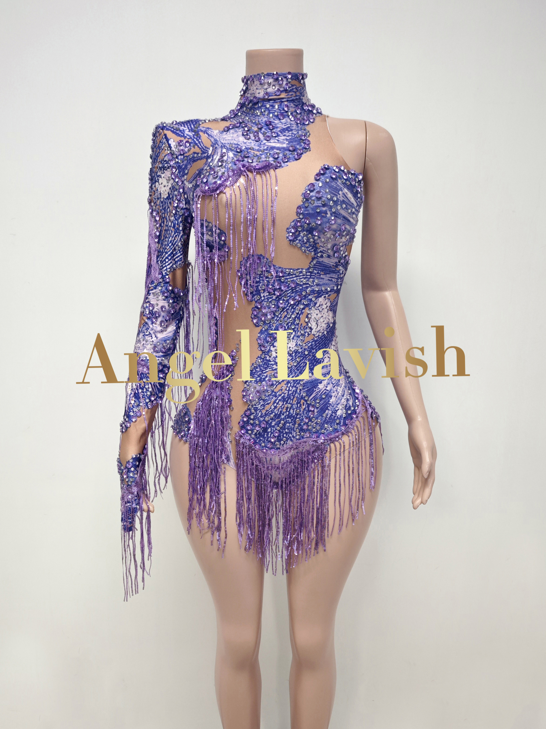 Purple Jumpsuit FX241044