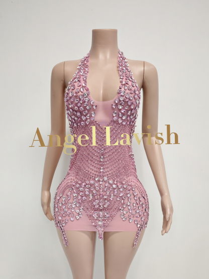 Pink Mini Dress FX241133