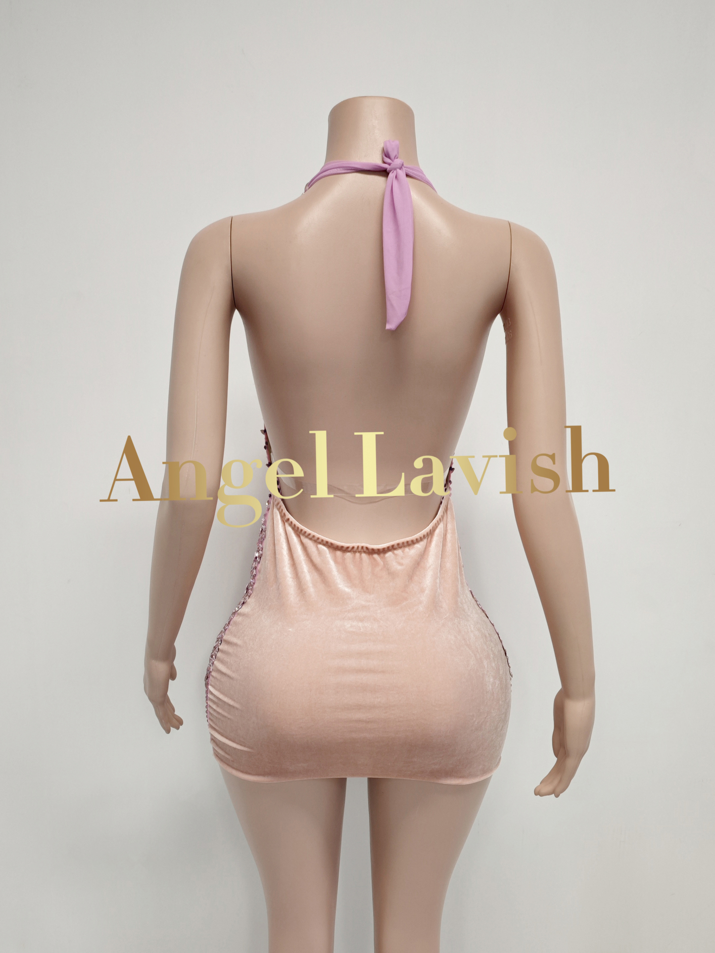 Pink Mini Dress FX241133