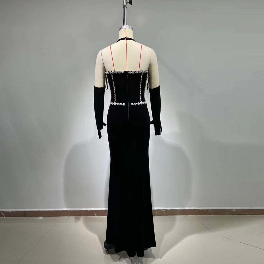 Black Bodycon Dress HT1075
