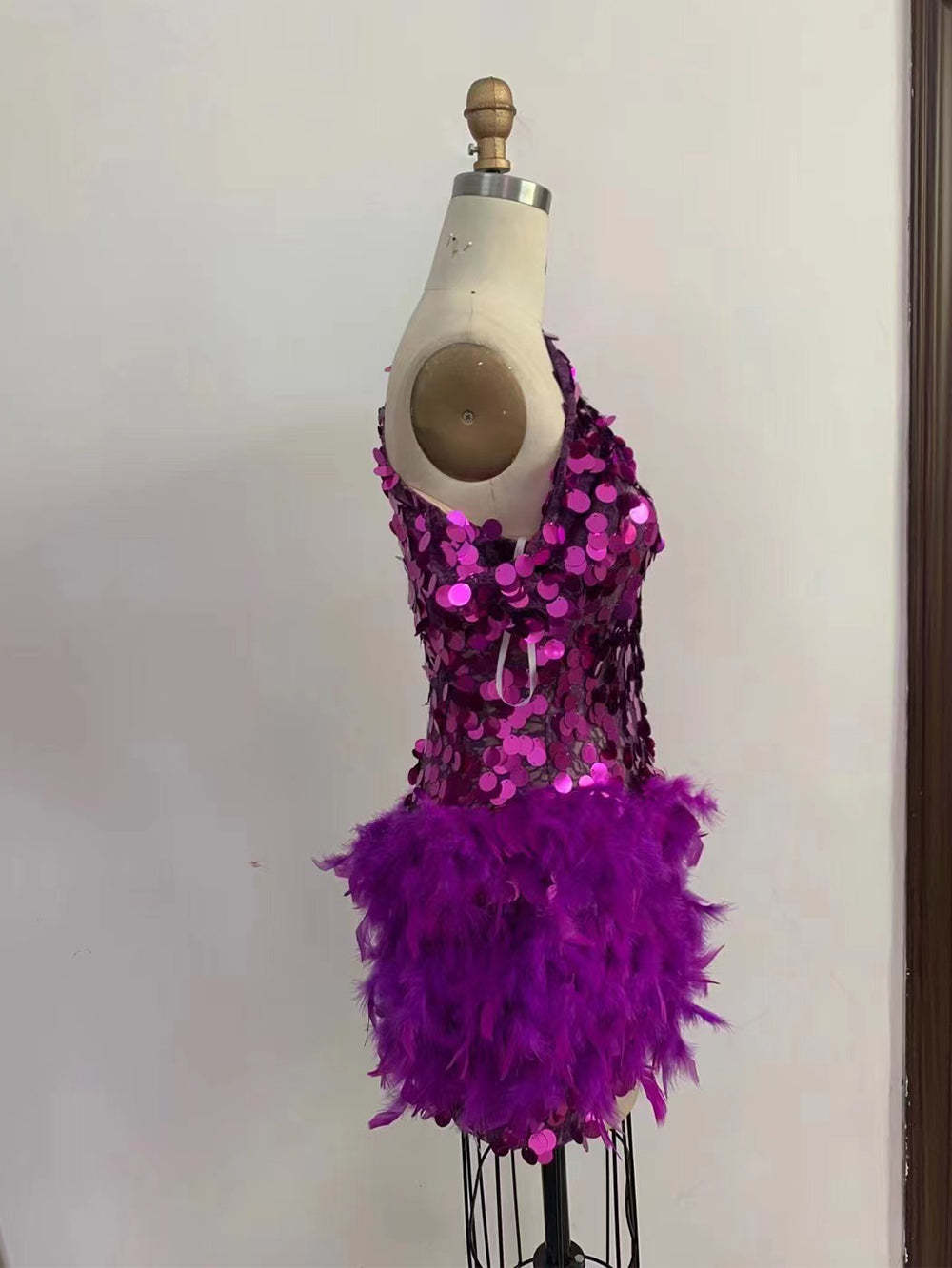 Purple Bodycon Dress HT862