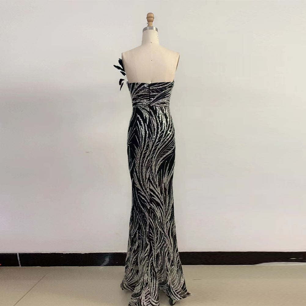 Silver Bodycon Dress HT928