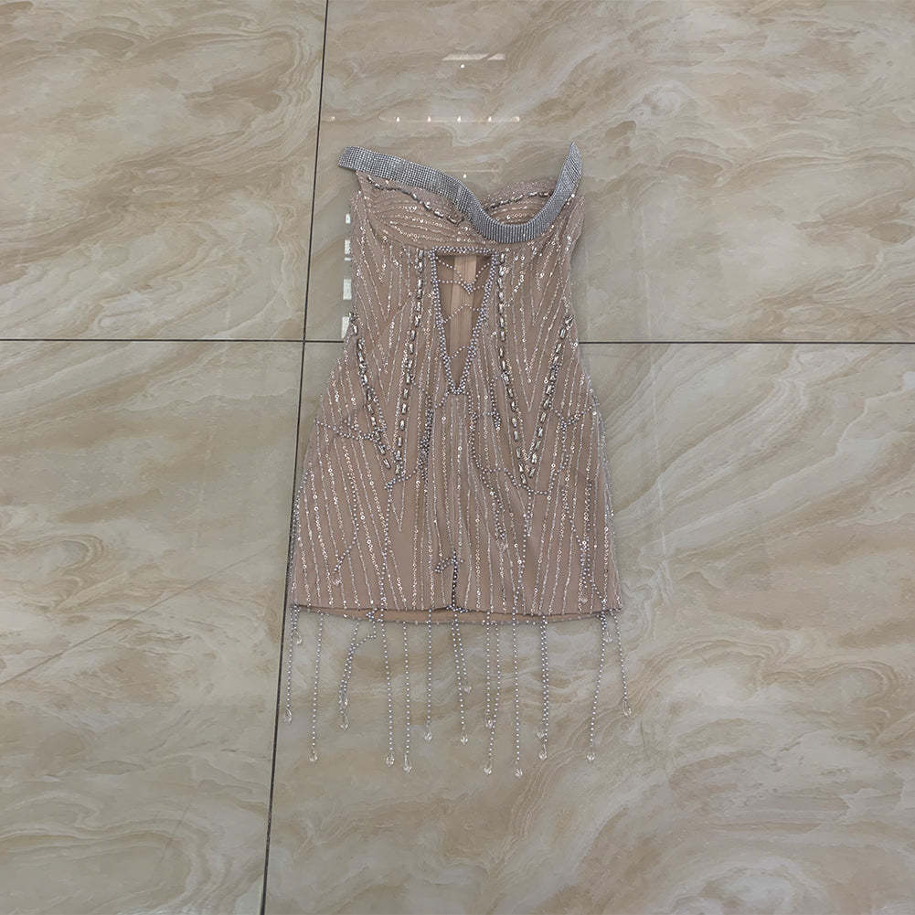 Apricot Bodycon Dress HT968