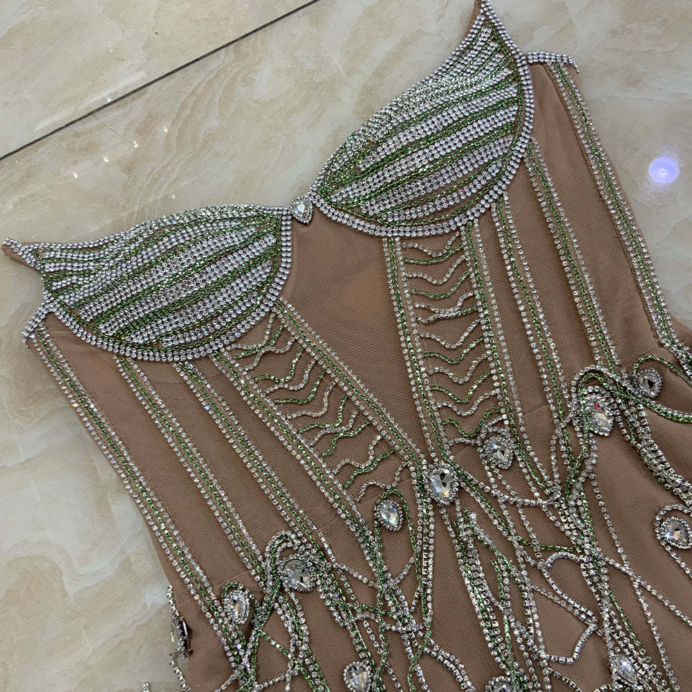 Apricot Bodycon Dress HT978