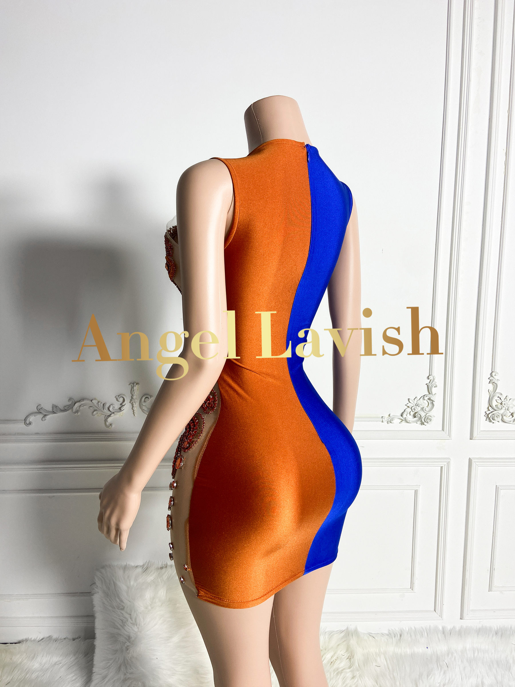 Colorful Mini Dress TH0826001