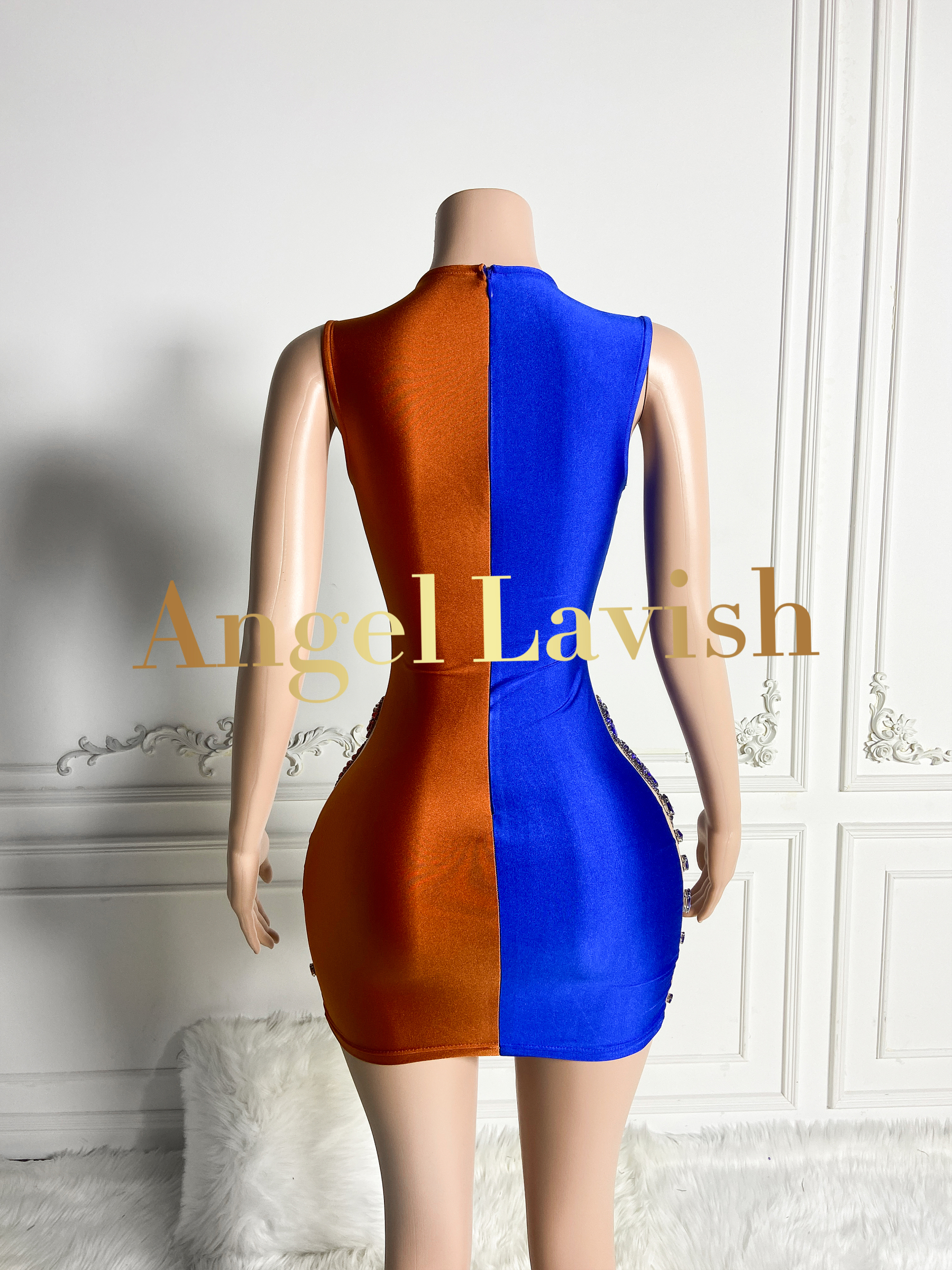 Colorful Mini Dress TH0826001