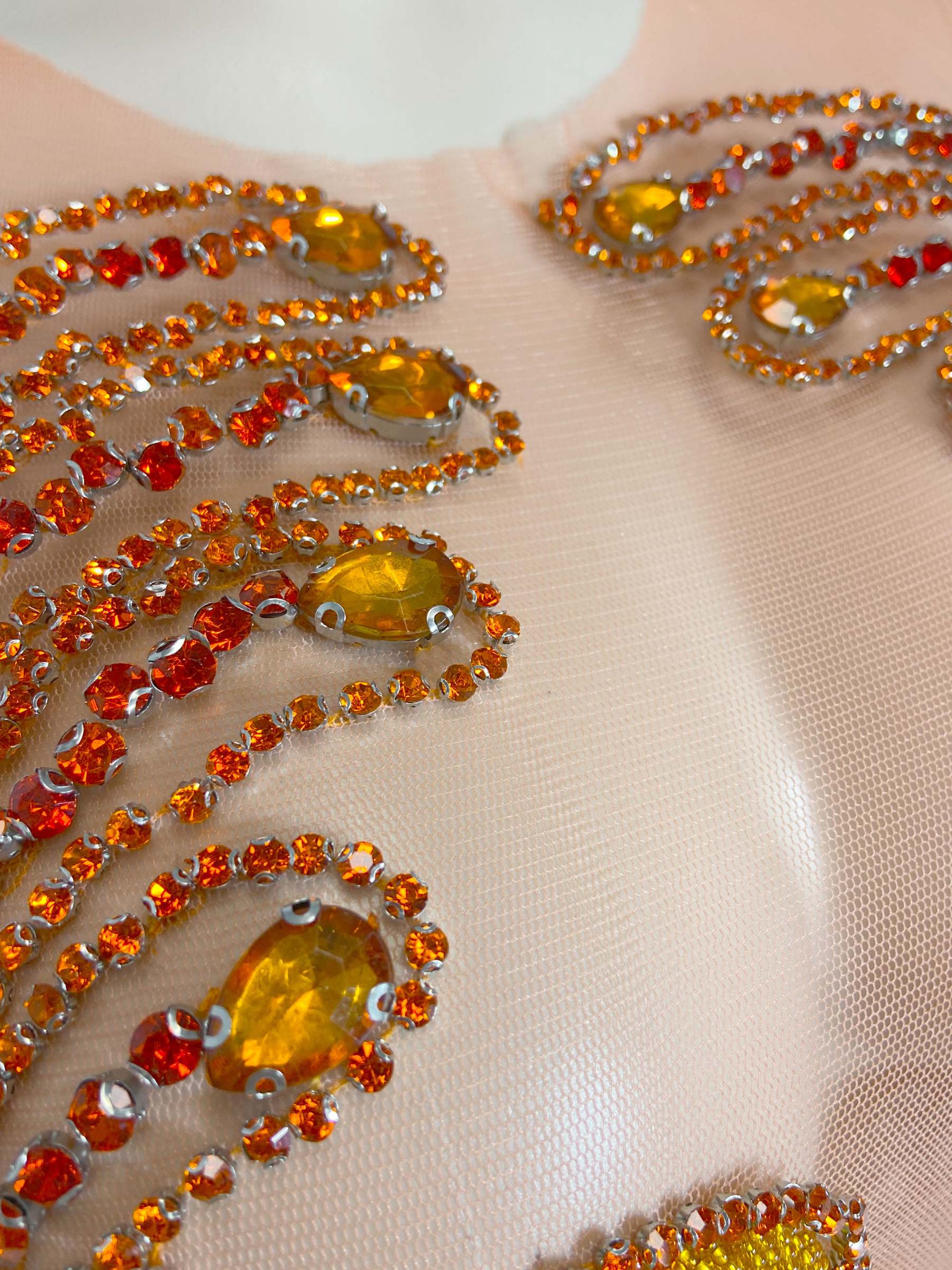 Vibrant Sunset Dress