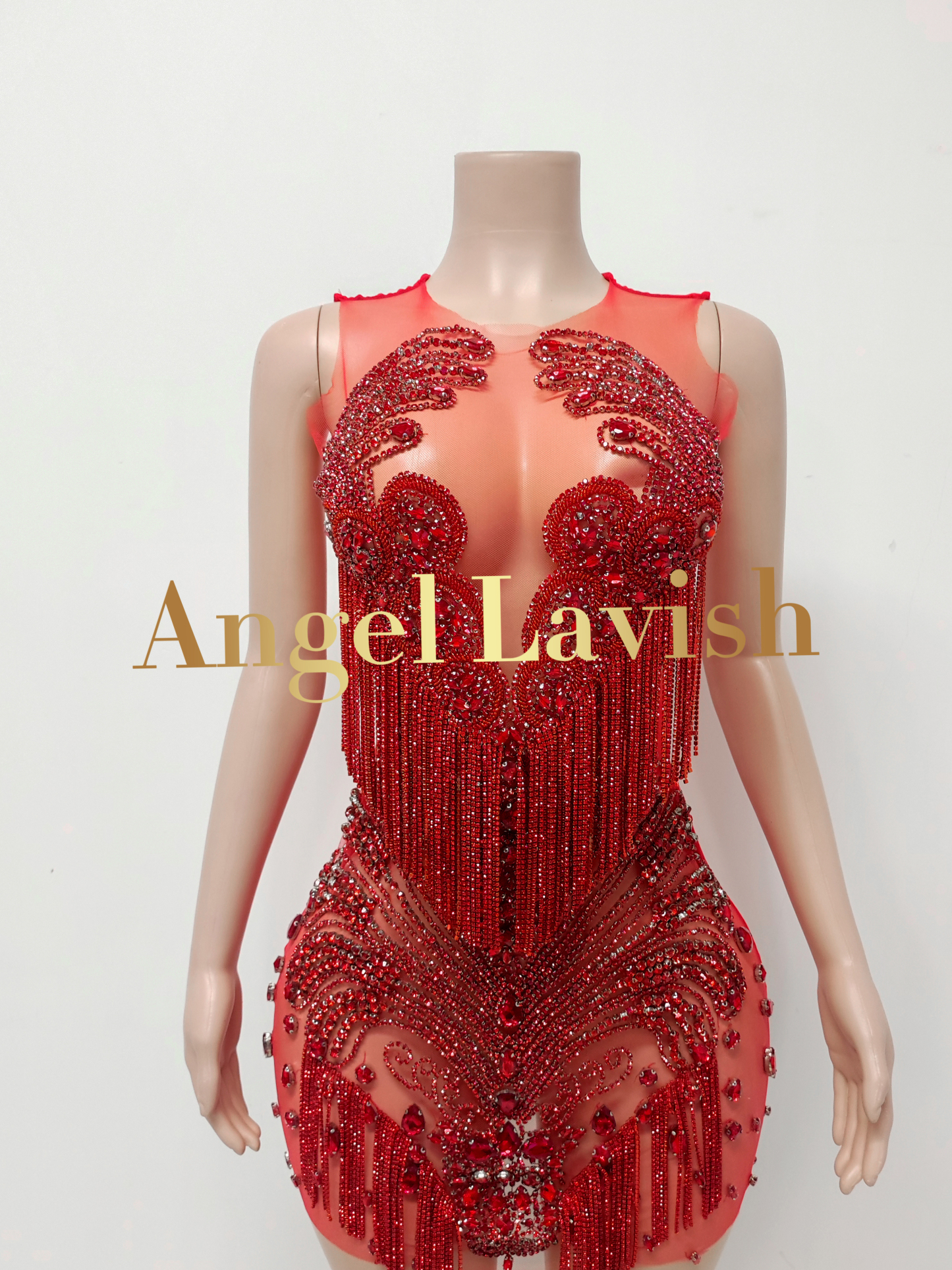 Red Mini Dress TH0826002