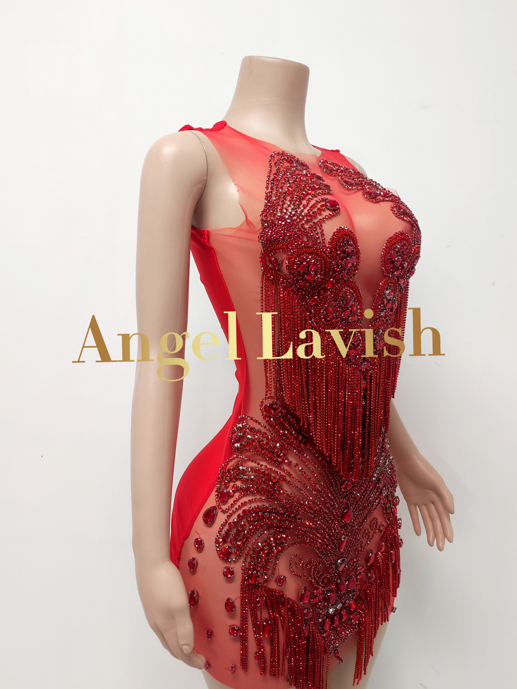 Red Mini Dress TH0826002