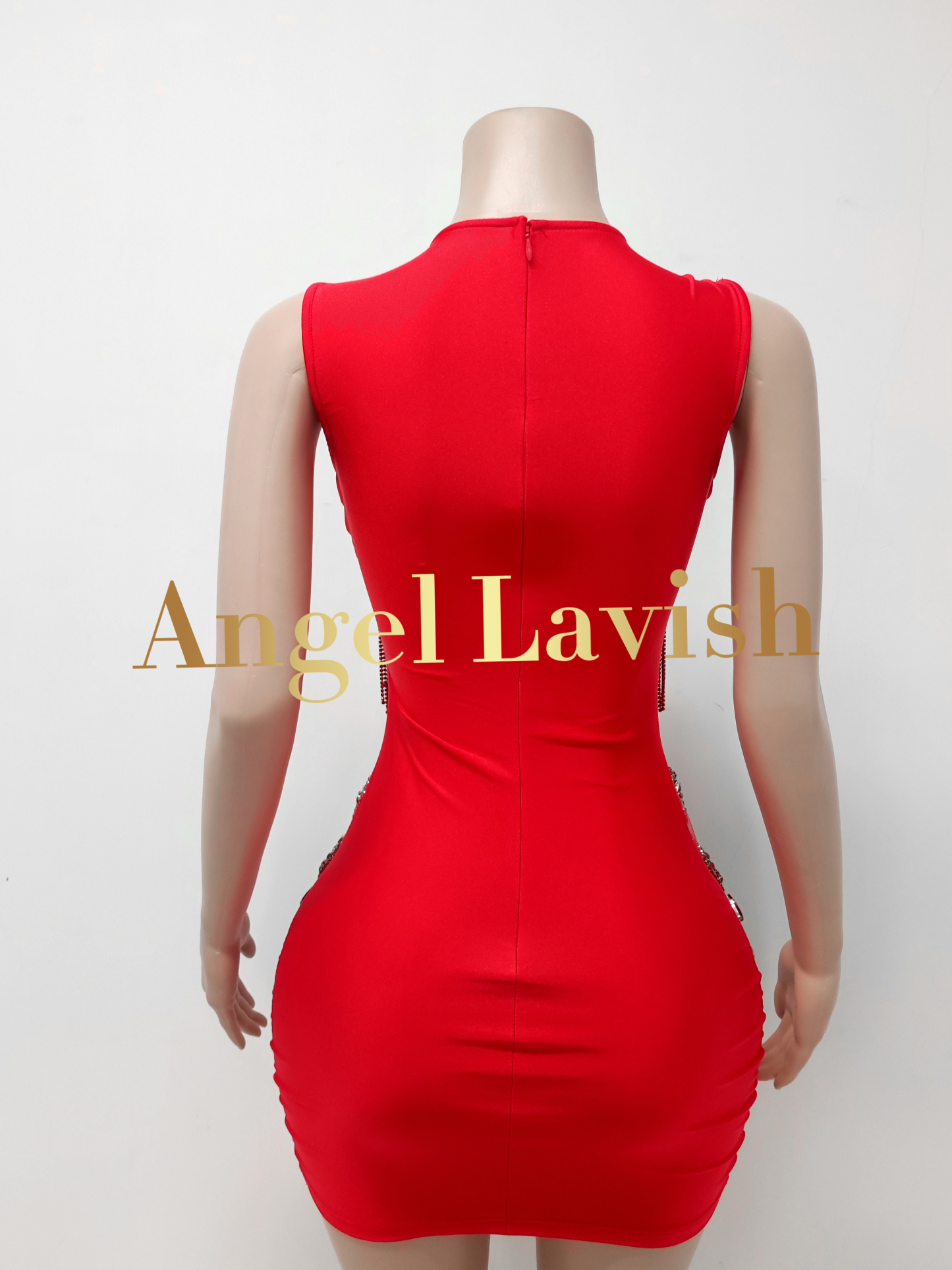 Red Mini Dress TH0826002