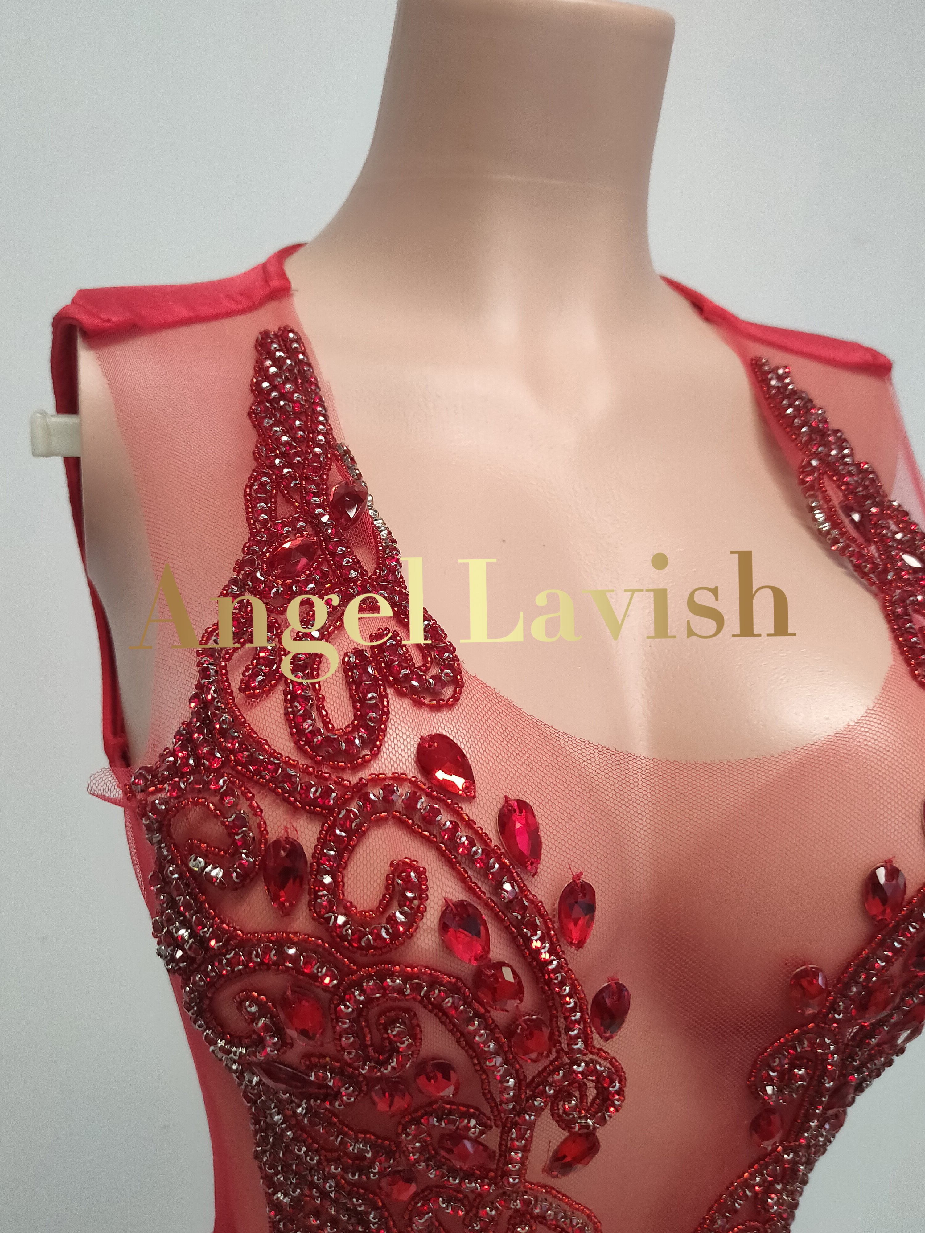 Red Mini Dress TH082600810