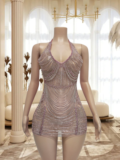 Pink Mini Dress TH0826030