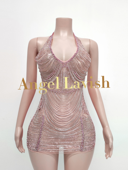 Pink Mini Dress TH0826030