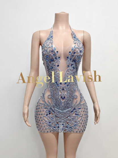 TH0826067 Blue Silver