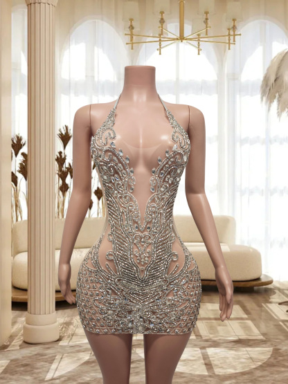 Silver Mini Dress TH0826067