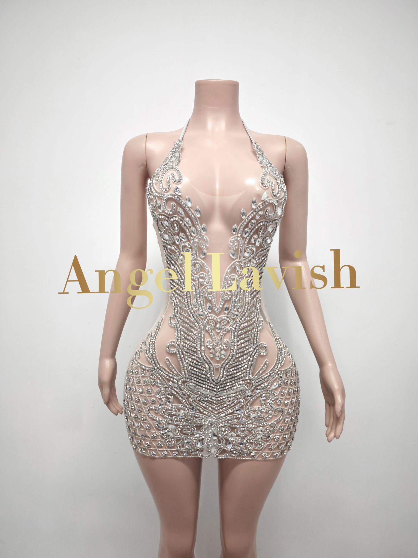 Silver Mini Dress TH0826067