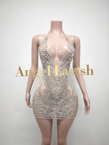 Silver Mini Dress TH0826067