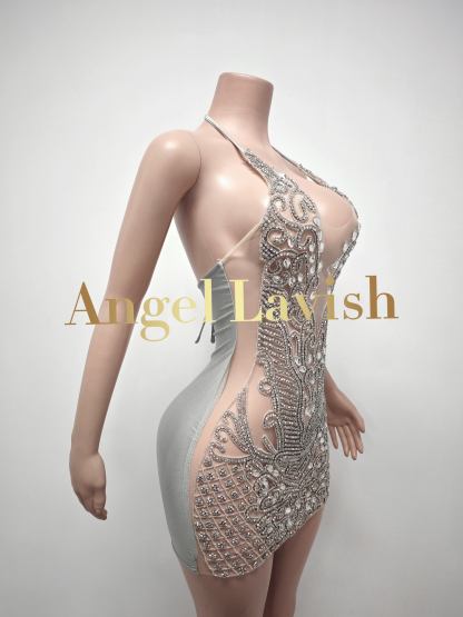 Silver Mini Dress TH0826067