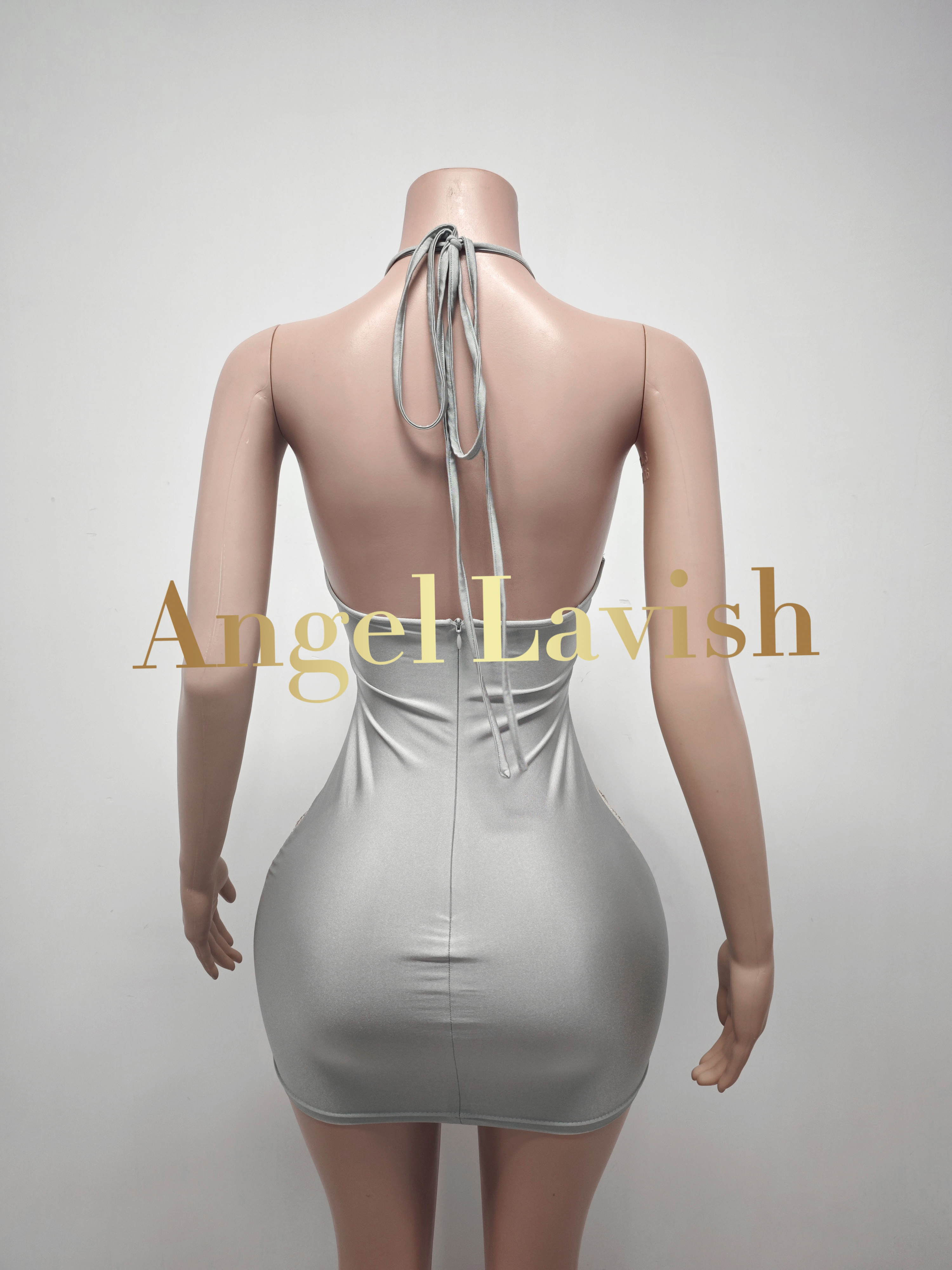 Silver Mini Dress TH0826067