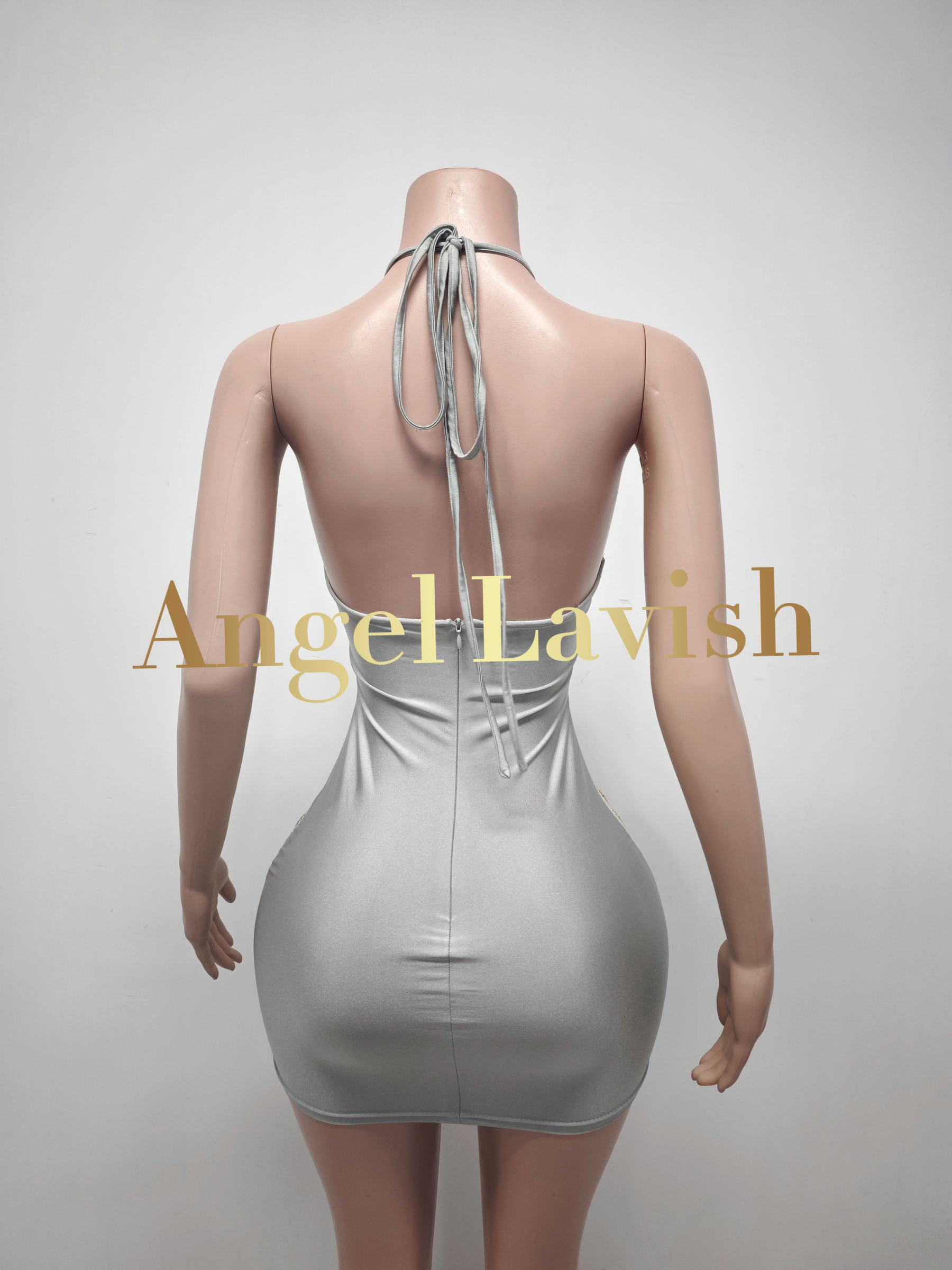 Silver Mini Dress TH0826067