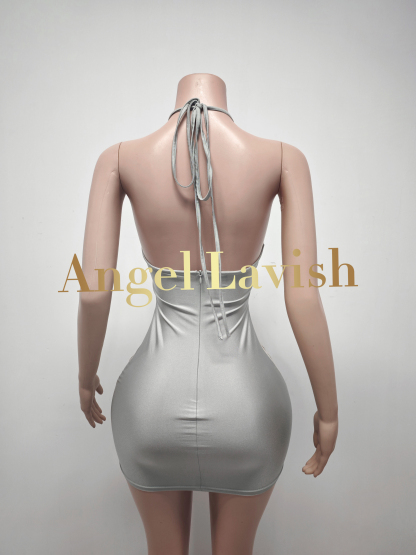 Silver Mini Dress TH0826067