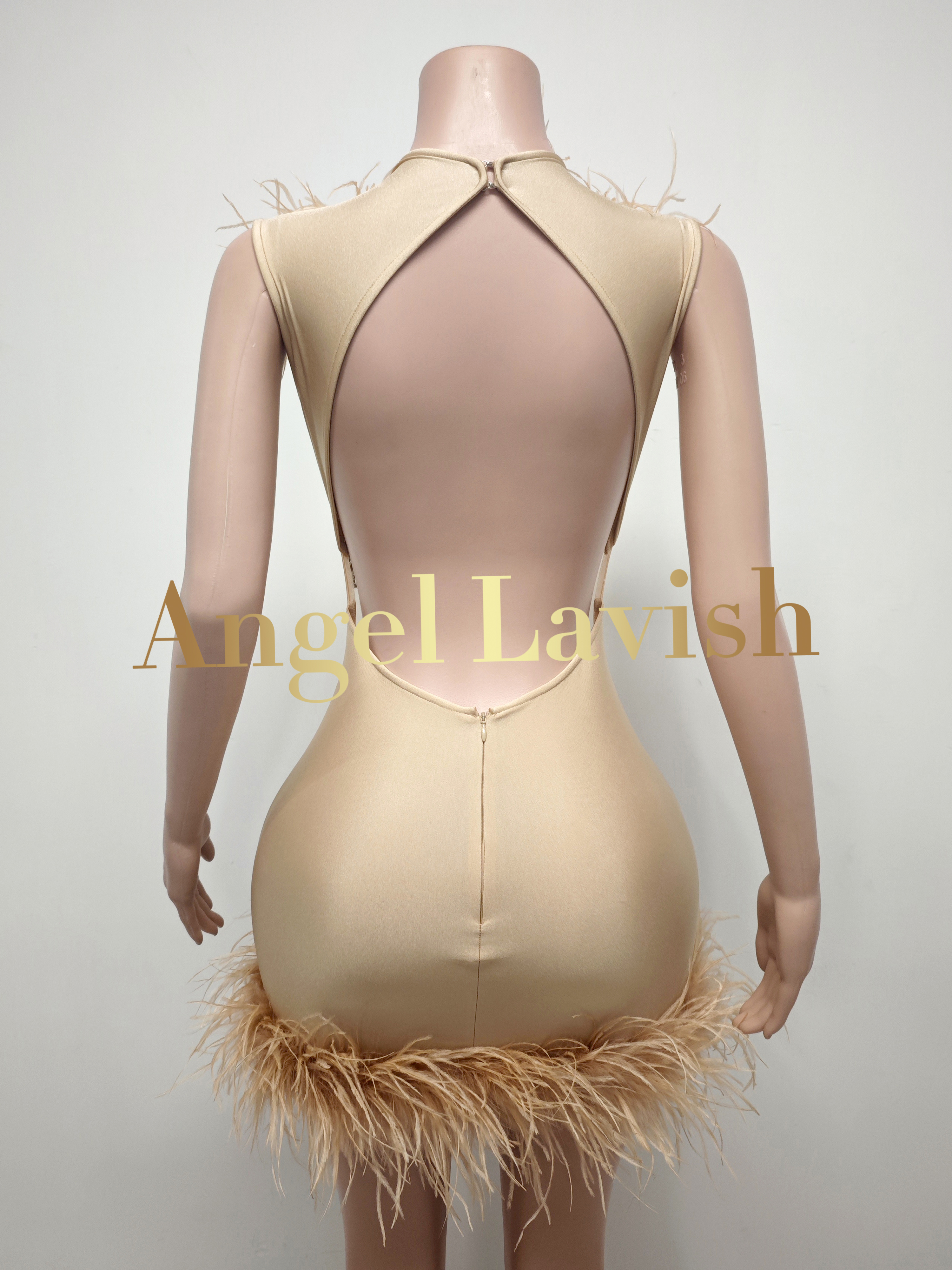 Champagne Mini Dress TH0916003