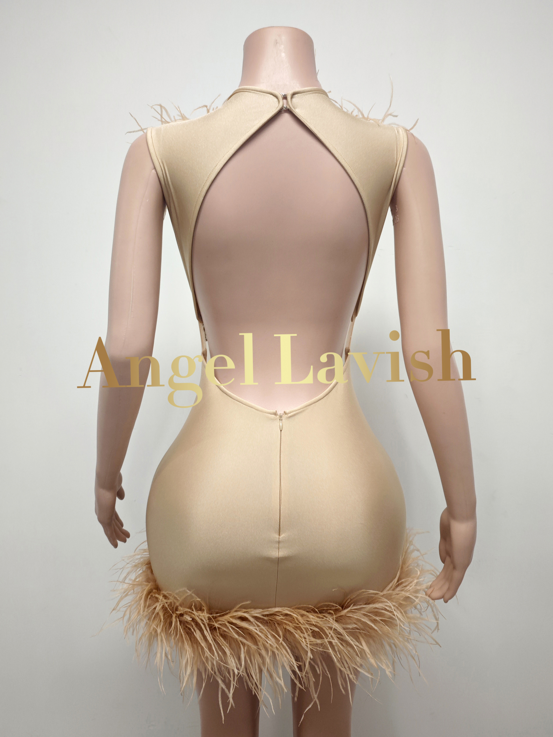 Champagne Mini Dress TH0916003