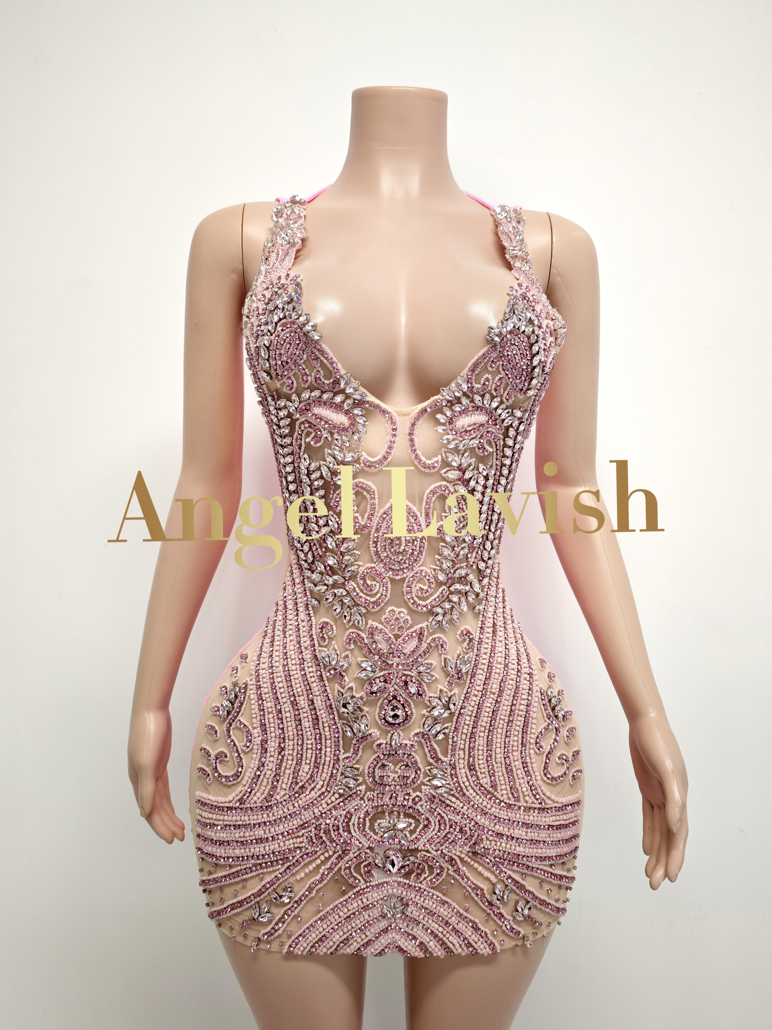 Pink Mini Dress TH0916024